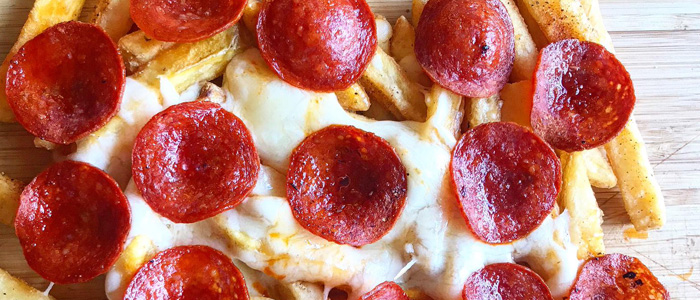 Pepperoni Pizza Fries 